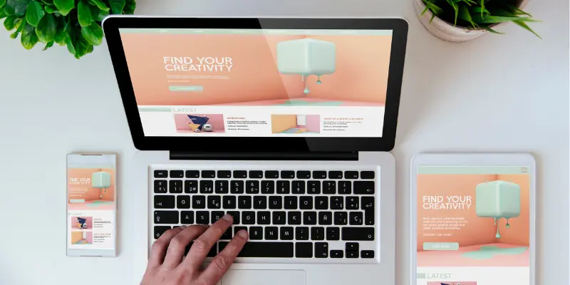 Exemple de conception de site web professionnel en 2026, optimisé pour une lecture parfaite sur tous les écrans (mobile, tablette et bureau).