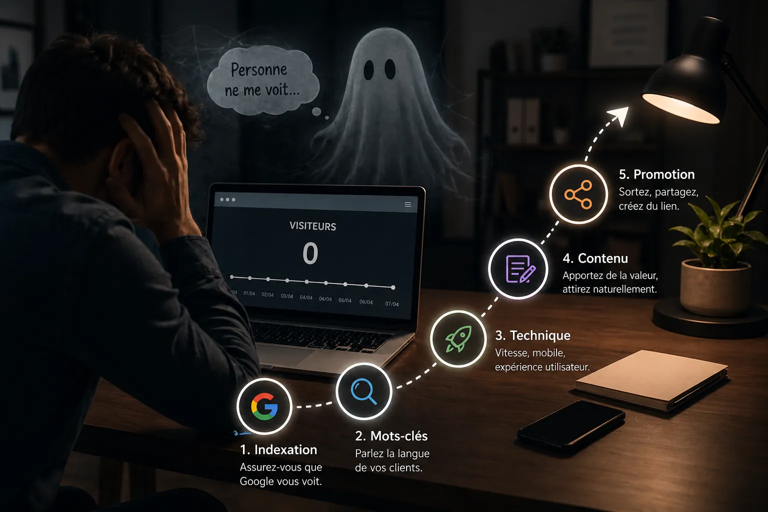 Visibilité site internet : 5 étapes pour attirer des clients en 2026