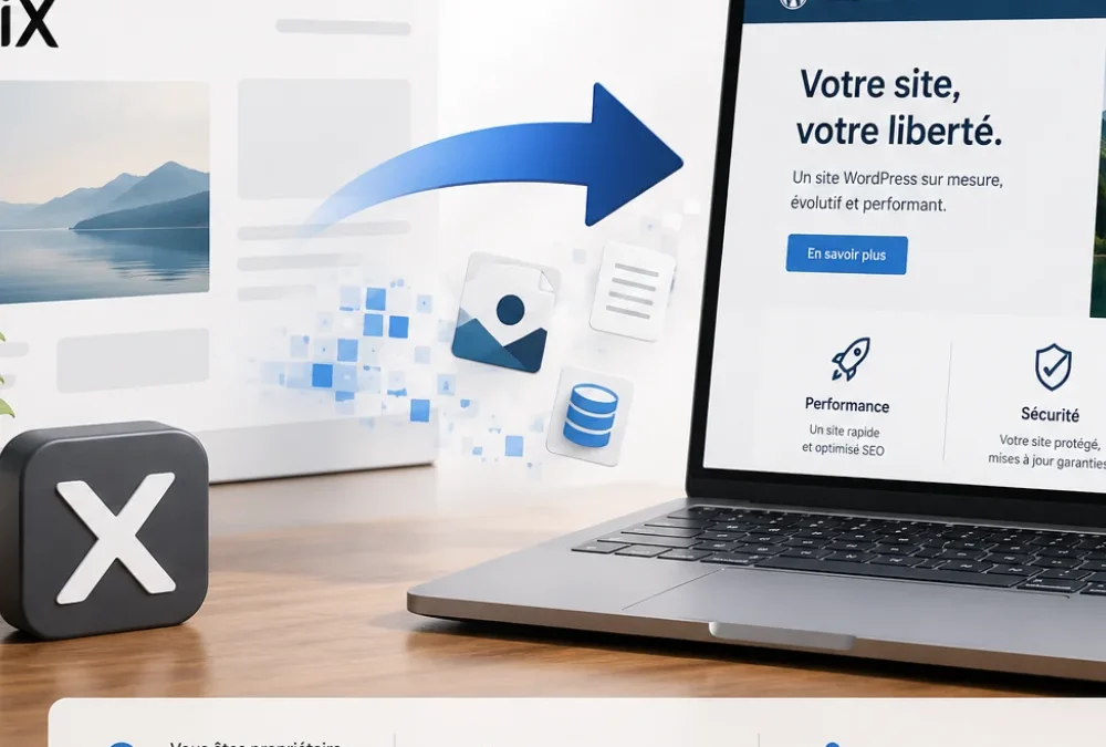 Mon abonnement Wix augmente : Comment migrer son site sans perdre son SEO ?